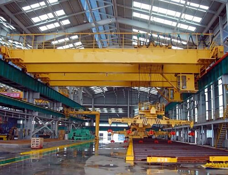 Overhead Crane with Magnet