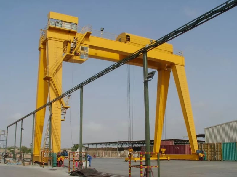SEVENCRANE-Rail Mounted Gantry Crane 1