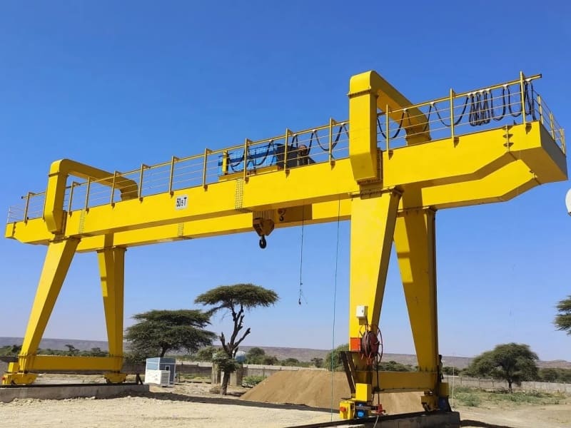 SEVENCRANE-Rail Mounted Gantry Crane 2