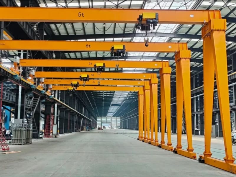 SEVENCRANE-Semi Gantry Crane 2