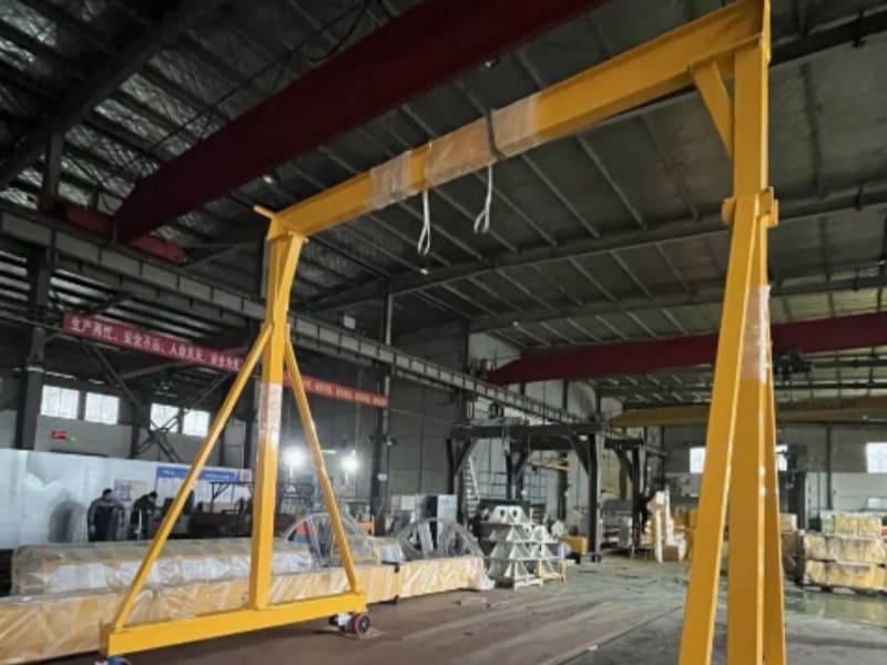 SEVENCRANE-Single Beam Gantry Crane 1