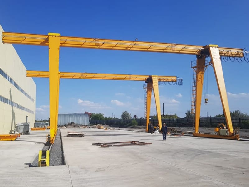 SEVENCRANE-Single Girder Gantry Crane 1