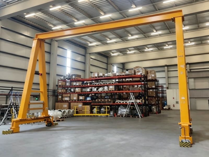 SEVENCRANE-Single Girder Gantry Crane 1