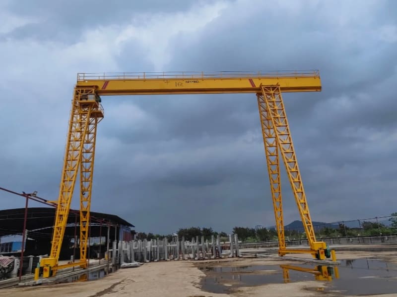 SEVENCRANE-Single Girder Gantry Crane 2
