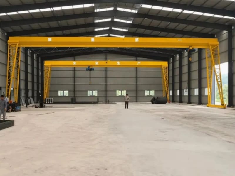 SEVENCRANE-Single Girder Gantry Crane 2