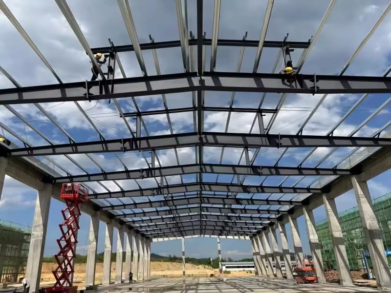 SEVENCRANE-Steel Structure Workshop 1